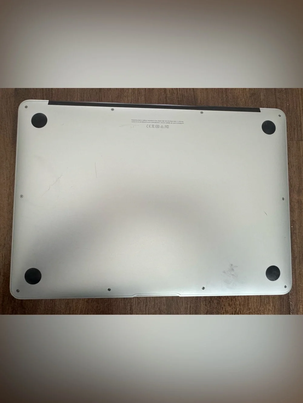 Apple MacBook Air 13” Silver with Black Keyboard